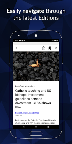 National Catholic Reporter Screenshot 1