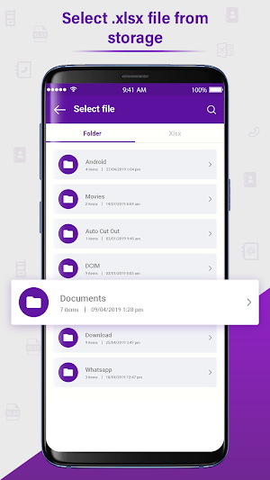 Import Export Contact Master Screenshot 2