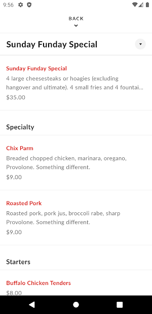 The Original Steak and Hoagies Screenshot 2