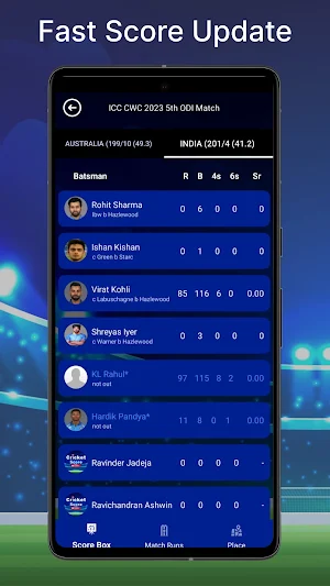Live Cricket TV WorldCup 2023 Screenshot 1