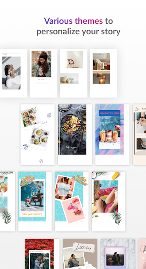 Amee - Story Maker, Templates & frames for photos Screenshot 2