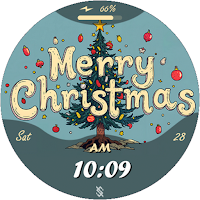 BFF50- Merry Christmas & Tree
