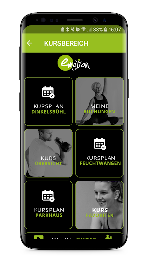 EMOTION | KURS- UND GESUNDHEIT Screenshot 1