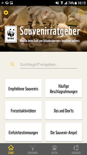 WWF Souvenirratgeber Screenshot 0