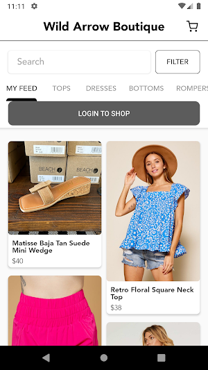 Wild Arrow Boutique Screenshot 1