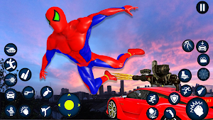 Spider Rope Hero - Spider city Screenshot 1