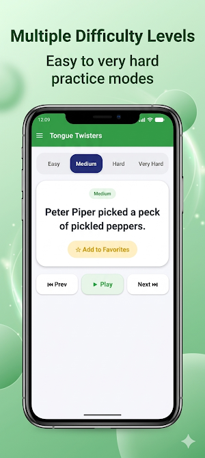 Tongue Twisters: Speak English Screenshot 1
