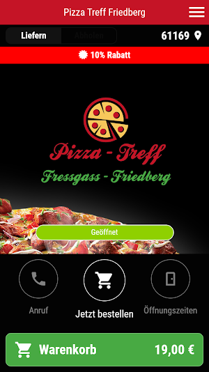 Pizza Treff Friedberg Screenshot 0