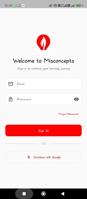 Misconcepts Screenshot 0