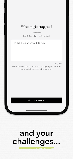 Achievable: Daily Goal Coach Screenshot 3