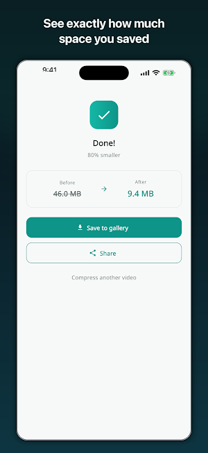 Vidpress: Video Compressor Screenshot 2
