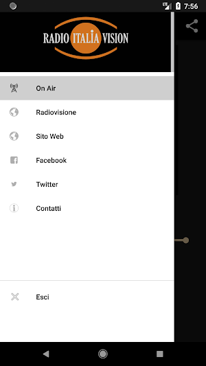 Radio Italia Vision Screenshot 1
