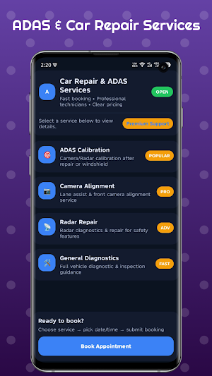ADAS Solutions & Car Repair Screenshot 0