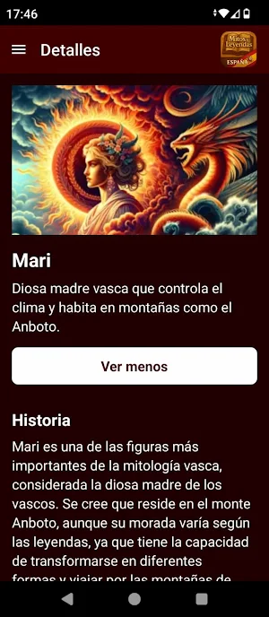 Mitos y Leyendas - España Screenshot 1