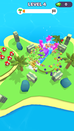 Cubes Cut Screenshot 1
