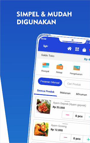 Tajir Pos - Aplikasi Kasir Online Screenshot 1