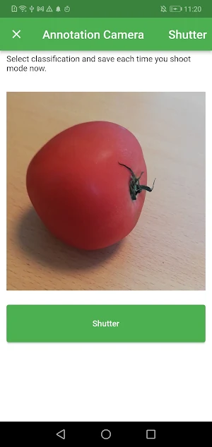 Annotation Camera Screenshot 1