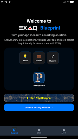 EXAQ Blueprint Screenshot 0