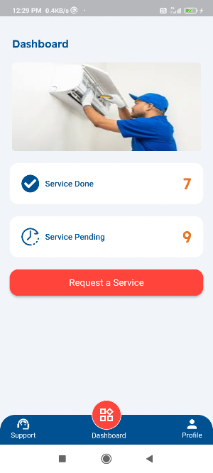 Gold Card Customer Screenshot 2