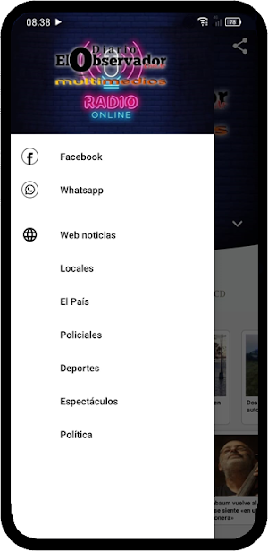 Multimedios El Observador Screenshot 1