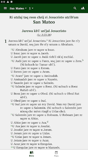 K'iche' Bible (San Andrés) Screenshot 0