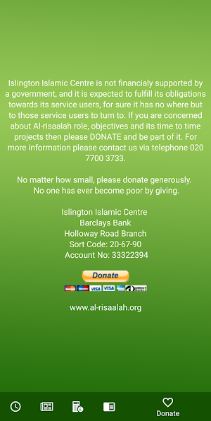 Prayer Time Alrisaalah Masjid Screenshot 3