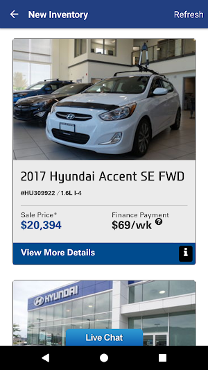 Vernon Hyundai Screenshot 2