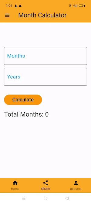 Month Calculator Screenshot 0