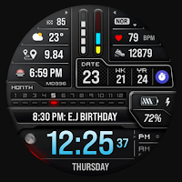 MD336 Digital watch face