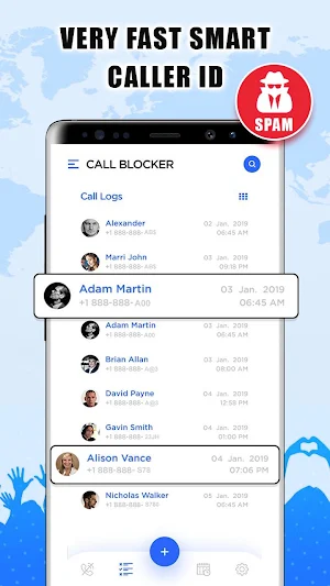 Caller ID : Location, Blocker, Name, Setcaller Screenshot 1