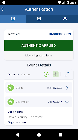 OpSec InSight Mobile Screenshot 3