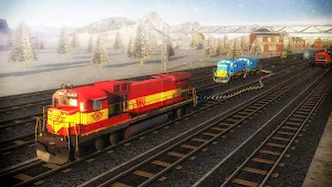 Chained Trains 3D - Multiplayer Racing Screenshot 0