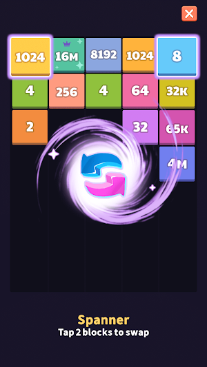 2048 Merge Block Number puzzle Screenshot 3
