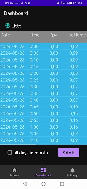 Growatt PV Pro Downloader Sola Screenshot 1