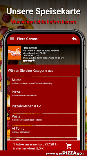 Pizza Genuss Screenshot 3