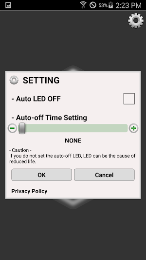 Bright (Flash LED) Screenshot 2