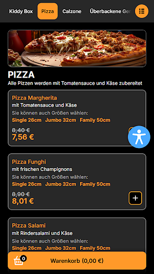 Pizza Factory GmbH Screenshot 2