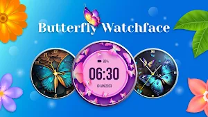 Butterfly Watchface: Wear OS Screenshot 3
