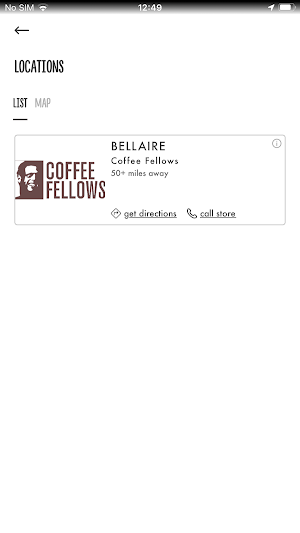 Coffee Fellows Screenshot 1