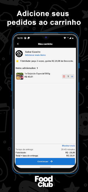 Food Club Screenshot 3