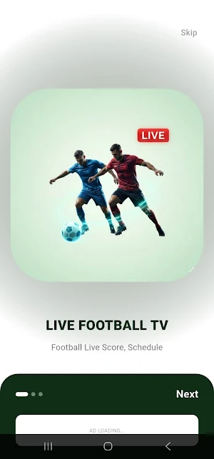FOOTBALL LIVE  SCORES TV Screenshot 1