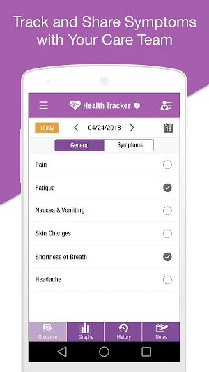 iCancerHealth: Medocity Patien Screenshot 2