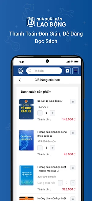 NXB Lao Động Screenshot 3