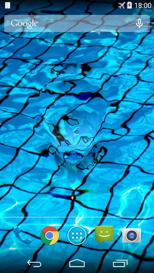Water Drop Live Wallpaper Screenshot 2