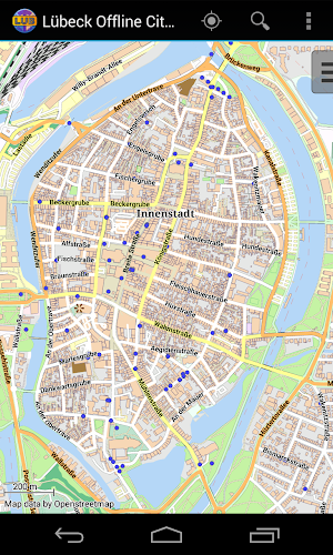 Lübeck Offline City Map Screenshot 1