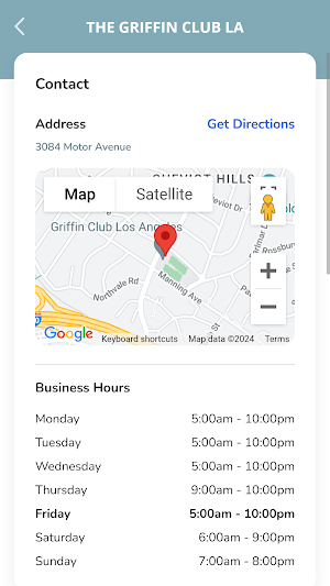 GRIFFIN CLUB FITNESS Screenshot 0