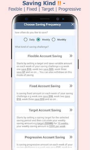 Save Money - daily | Weekly Screenshot 2
