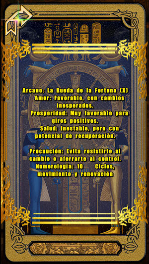 Egyptian Tarot - Yes or No Screenshot 2