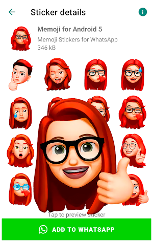 Memoji Stickers for Android Screenshot 2