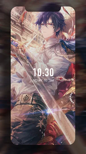 Anime Boy 4K Wallpaper Screenshot 1